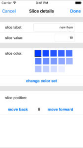 Pie Chart 3D ios xcode library